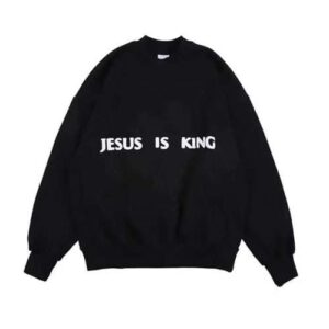 Jesus-Is-King-Casual-Long-Sleeve-Shirt