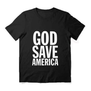 Kanye West God Save America Tee Shirt